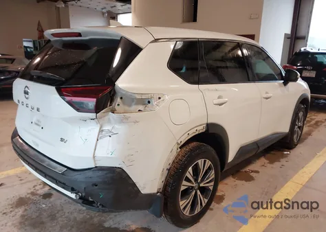 2021 Nissan Rogue Sv Fwd z USA, uszkodzony, nr VIN 5N1AT3BA5MC672042